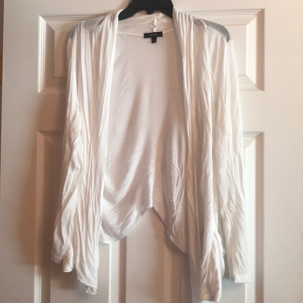 White active cardigan
